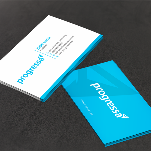 Business cards for Canadian financial institution Ontwerp door FRQ0201