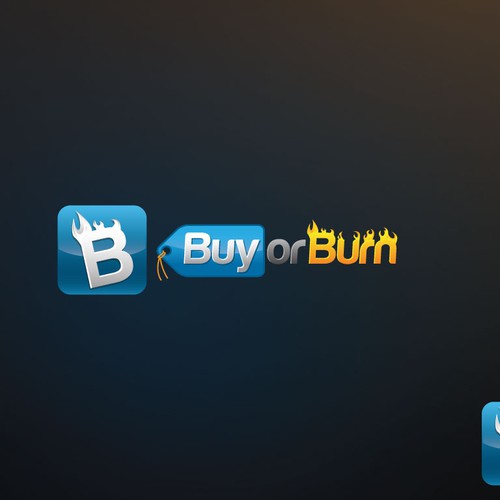 Buy or Burn benötigt logo Diseño de Dot Pixel