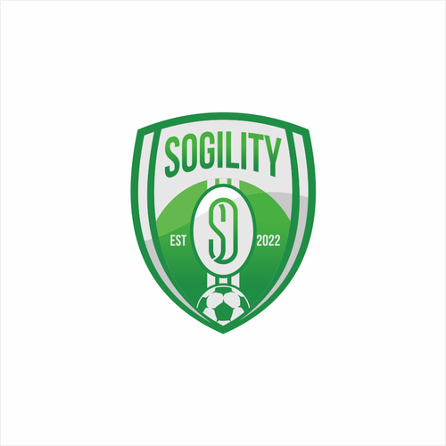 Football Crest Design for Sogility Design by dimbro