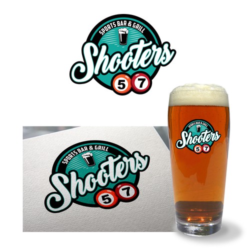 Shooters Bar & Grill | Logo design contest