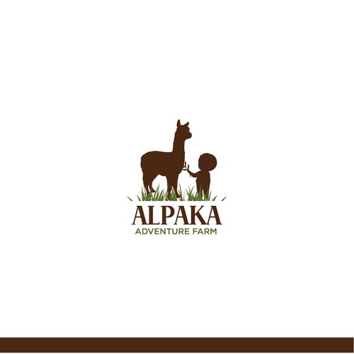 Logo for Alpaca tours for children in the nature Design réalisé par n e w c b