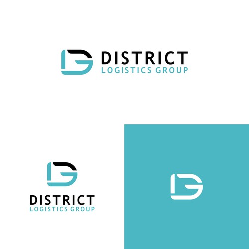 District Logistics Group logo, for automotive transport company Design by +vectorsm