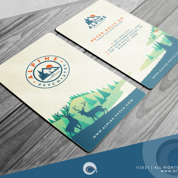 Cool Business Card for Medical & Pharmaceutical CO