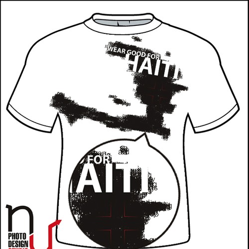 Wear Good for Haiti Tshirt Contest: 4x $300 & Yudu Screenprinter Ontwerp door Uroic