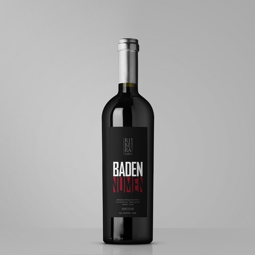 Product label contest entry by Byteripper