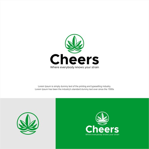 Cheers Cannabis where everyone knows your strain!  Need a great design 4 a world class cannabis shop Design by GengRaharjo