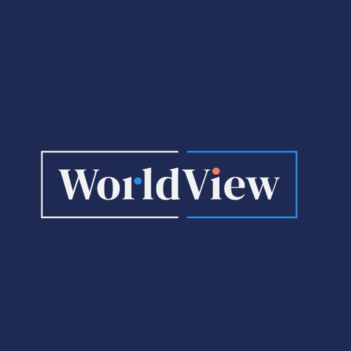 WorldView Magazine Logo Design by Creative Dan