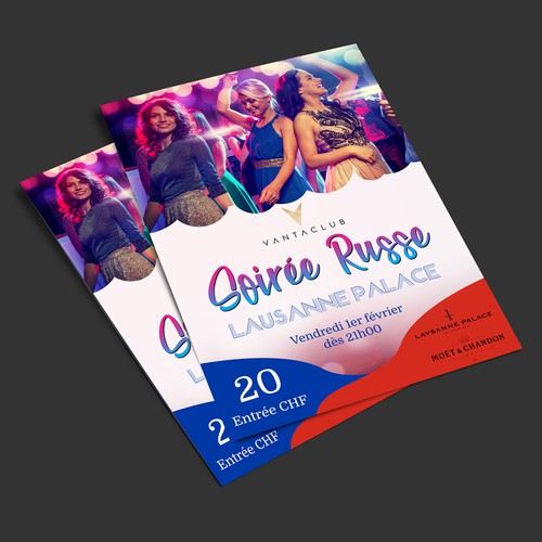 Postal, flyer o impreso propuesta en el concurso por Logicainfo ♥