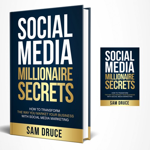 Design A Social Media Marketing Book Cover Being Sent to 500,000 in 10 days! Design by iDea Signs