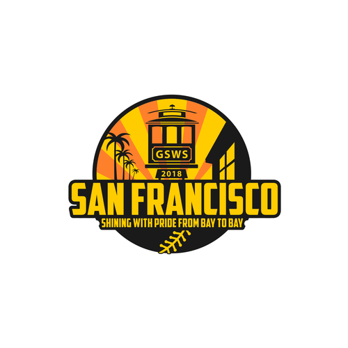 Design a Bold T-Shirt for San Francisco Athletes going to Softball World Series! Design by grigorescu