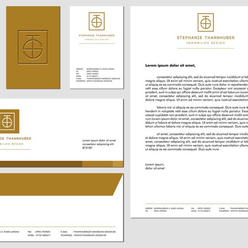 Design-Entwurf in der Kategorie Geschäftspapier von creamycreepy