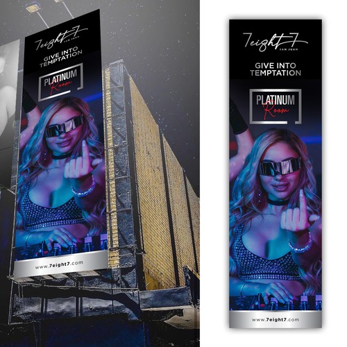 Billboard for a Nightclub and Gentlemen’s Club Diseño de Besties