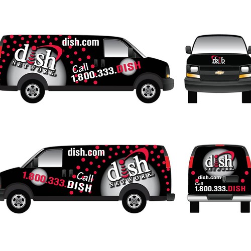 V&S 002 ~ REDESIGN THE DISH NETWORK INSTALLATION FLEET デザイン by Amy T