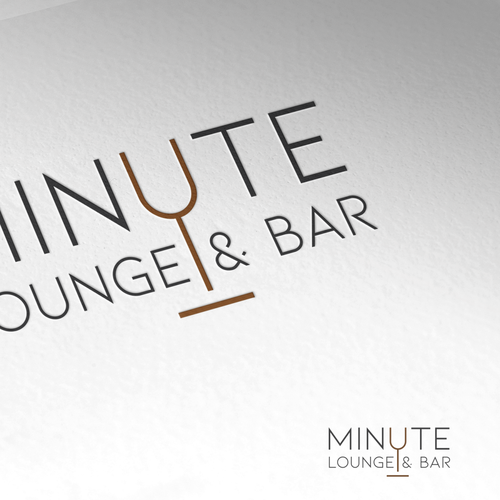 Logo design for upscale bar Design by Ermetica7