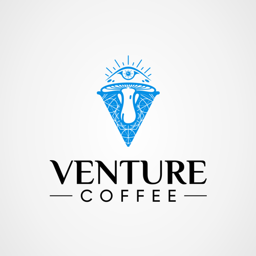 Venture coffee is a newly established coffee company seeking a psychedelic inspired logo! Design by Spidol clasic