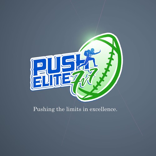 Elite football team logo designed to stand out in a crowd or tournament.-ontwerp door JPelo™