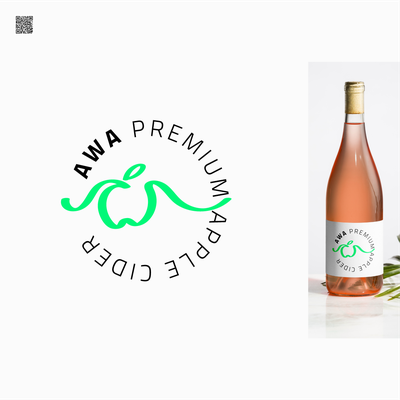Bold logo proposal for a new premium beverage brand