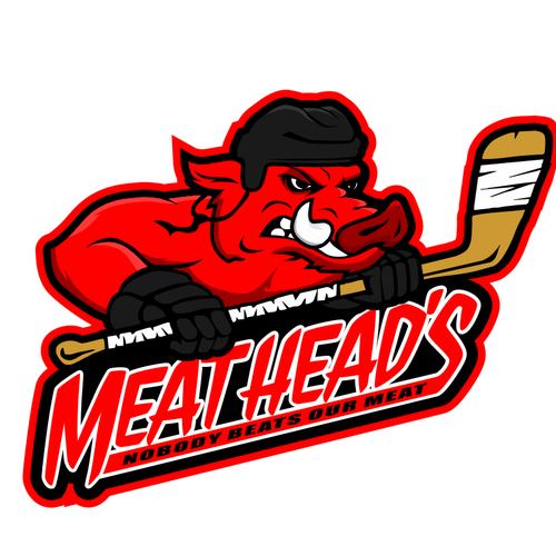 design logo for hockey team with a boars head | Logo design contest