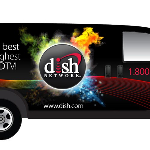 V&S 002 ~ REDESIGN THE DISH NETWORK INSTALLATION FLEET Design by LogoFolder