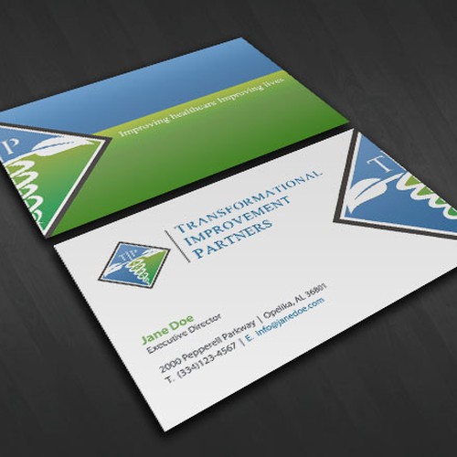 New stationery wanted for Transformational Improvement Partners Design by creli
