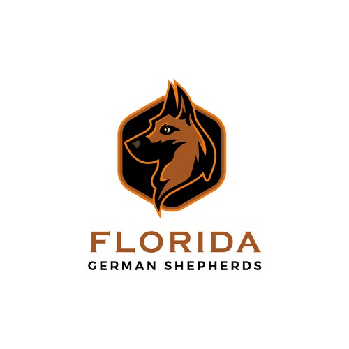 German Shepherd Logo Design by catpacker