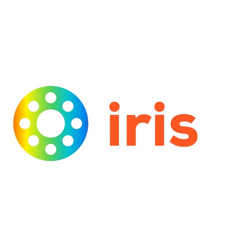 Logo for Iris, the decentralized alternative to social media giants Design by Jettgraphic