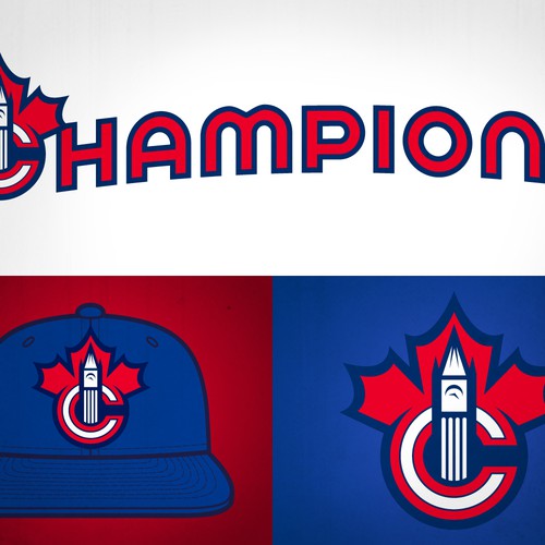 REDPINさんのOttawa Champions Baseball Club Logoデザイン