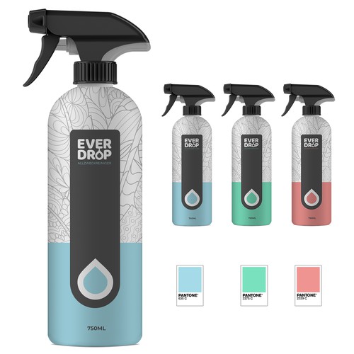 Design Premium Spray Bottle and Packaging for Cleaning Supplies por gs-designs