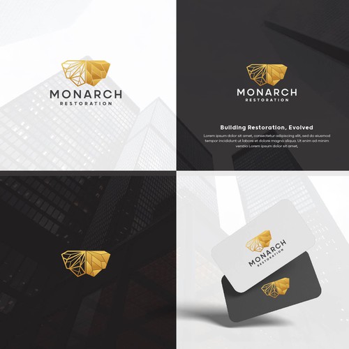 Design a modern clean logo package for a restoration company Design by Danny A