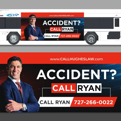 Bus Ad for Lawyer - Need diff styles Design by DezinDragonz