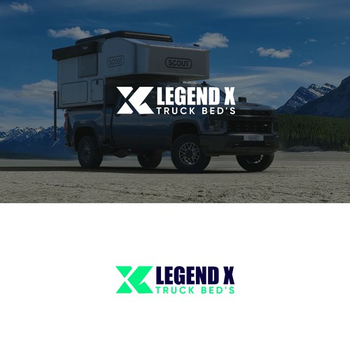Legend X Truck Bed's Logo Design by Nana445