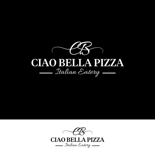 Diseño de Ciao Bella Pizza Logo de Luel