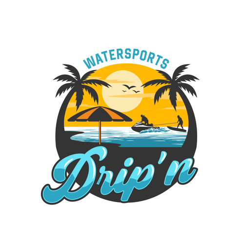 Logo Design for a Watersports and Boat Rental Company Based in Destin Florida Design by D'force ⚡