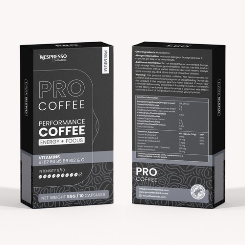 Design Performance Coffee Packaging Design by Experiva