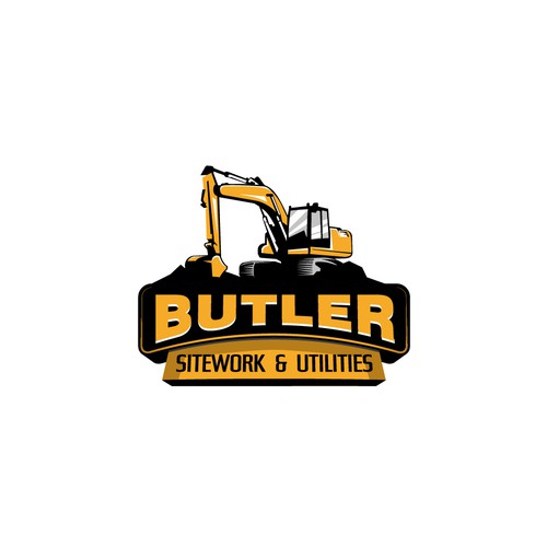 Sitework & Utility Construction Logo/Mascot Brand Identity Pack Design by sarvsar