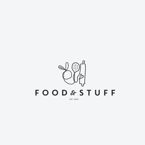 Design a logo for a place that sells food, and stuff: Food & Stuff Design réalisé par ∴ S O P H I Ē ∴