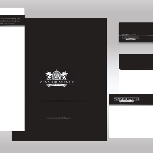 Help Venator Avenue Custom Clothier with a new stationery Design by Maamir24