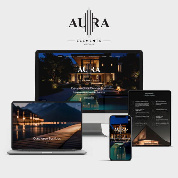 Corporate Identity & Site for an Energy & Wellness Brand