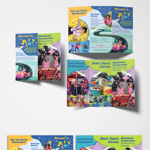 Kid playground brochure Design by CUPEDIUM