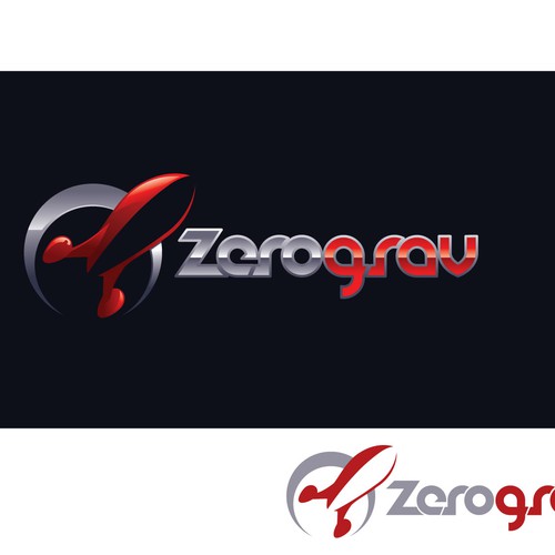 Nice, friendly logo for Zero Grav Design by deesigno