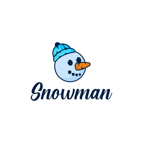 Logo and Brand Identity with a Snowman for a new digital currency Design by ekhodgm