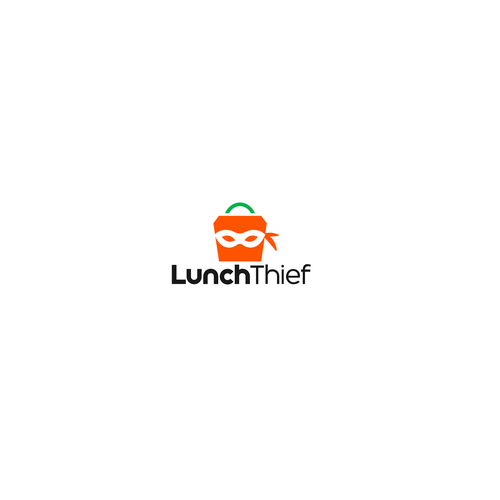 LunchThief Mobile App Logo Design by Striker29