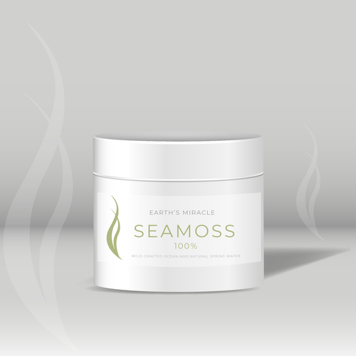 Design a Label for our Sea Moss Gel Product Design by Zen Studio ♥