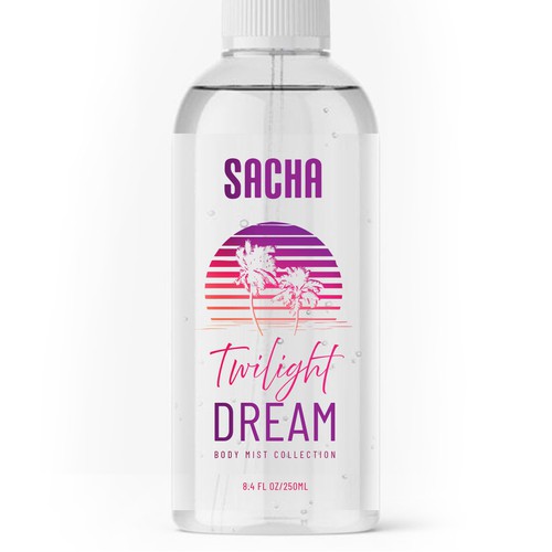 Sacha Body Mist Design by ve_sta