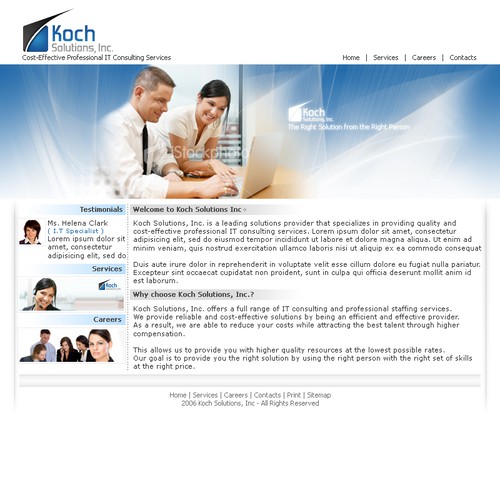 $500.00 Website template (Design only) Design by 7thsign