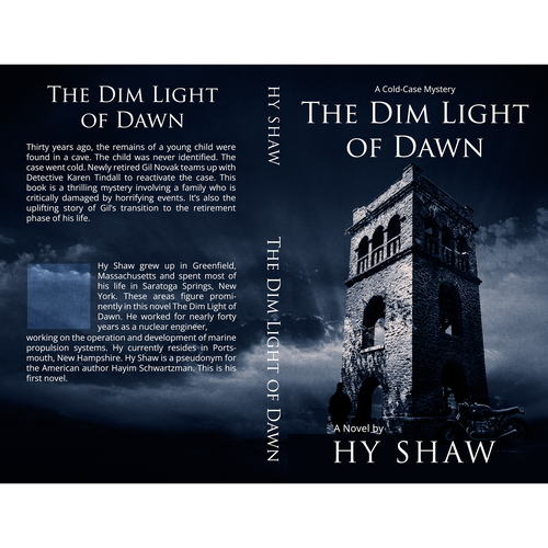 Enticing book cover for a cold-case mystery! Design by johnny_an