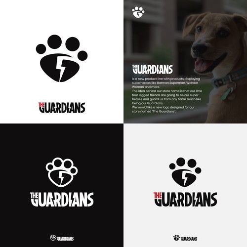 Superhero logo needed for pet store