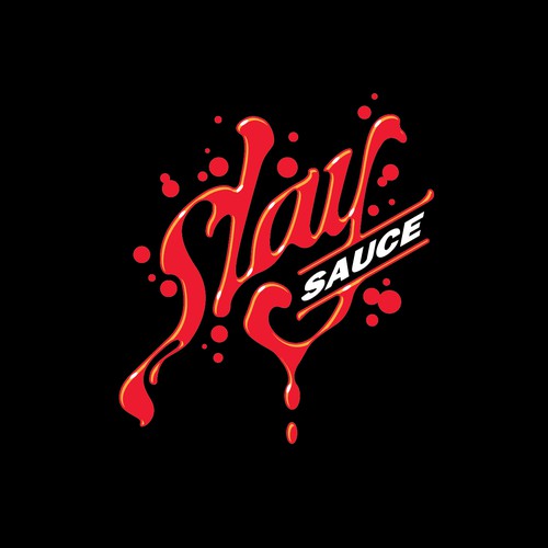 Can you slay the Slay Sauce logo contest? Design by gcsgcs