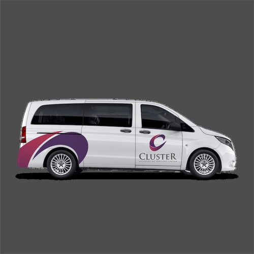 Minimal Car Wrap Design for Mercedes vito(Urgent) Design by Xclusive16