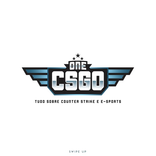 "Logo para site de Games | Counter Strike" winning Logo design